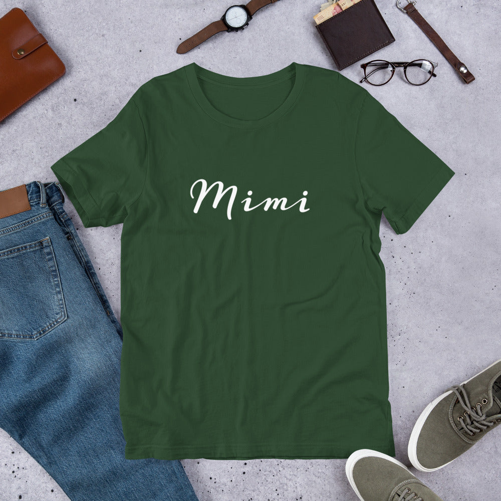 Mimi Grandma Unisex t-shirt