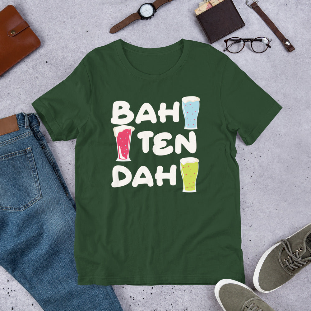 Bah Ten Dah Bartender Unisex t-shirt