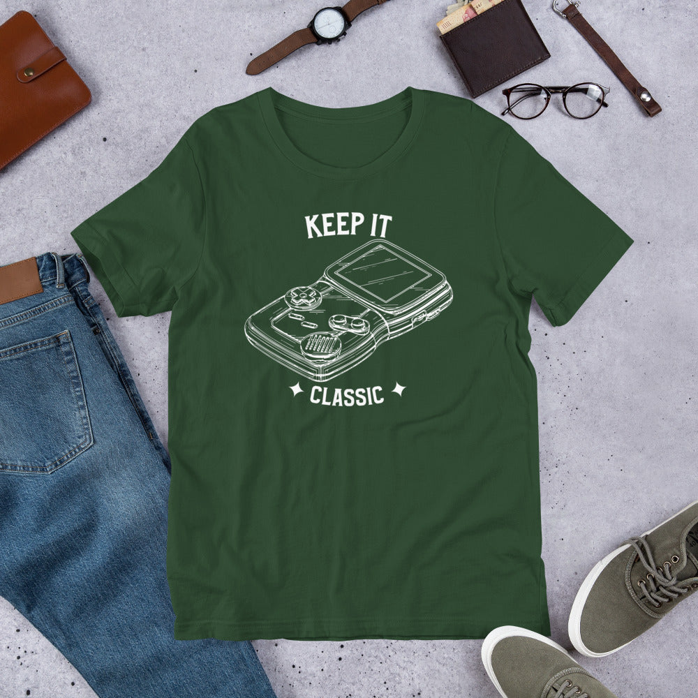 Keep it Classic Gameboy Gamer Unisex t-shirt