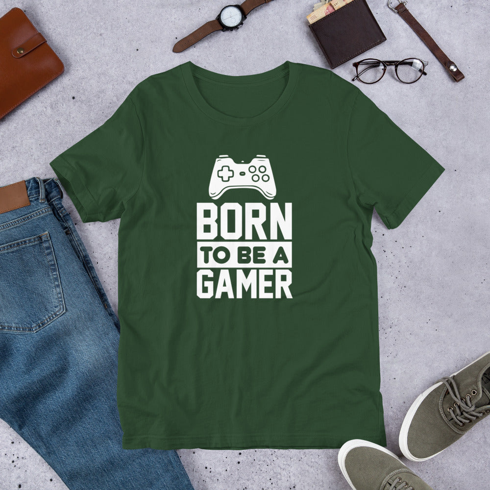 Born to be a Gamer Unisex t-shirt