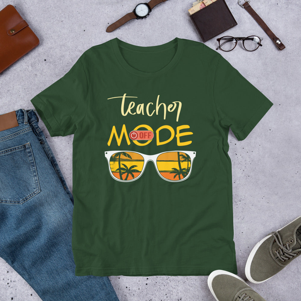 Teacher Mode Off - Summer Break Unisex t-shirt