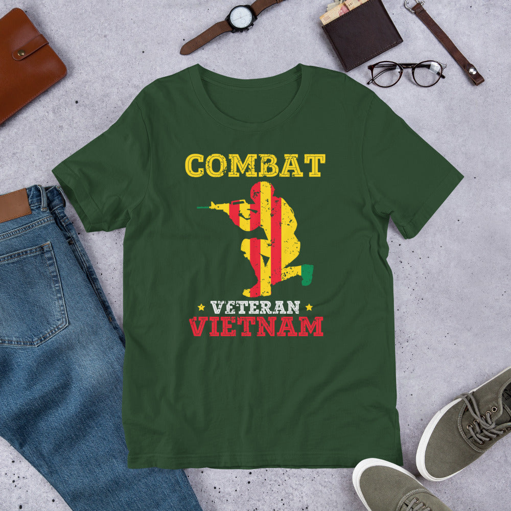 Vietnam Combat Veteran - Military Veteran Unisex t-shirt