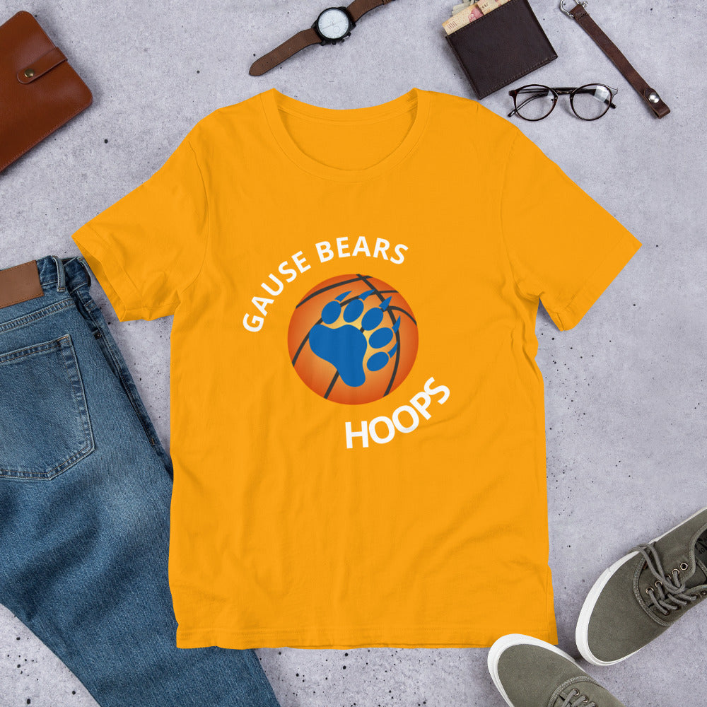 Gause Bears Basketball Unisex t-shirt