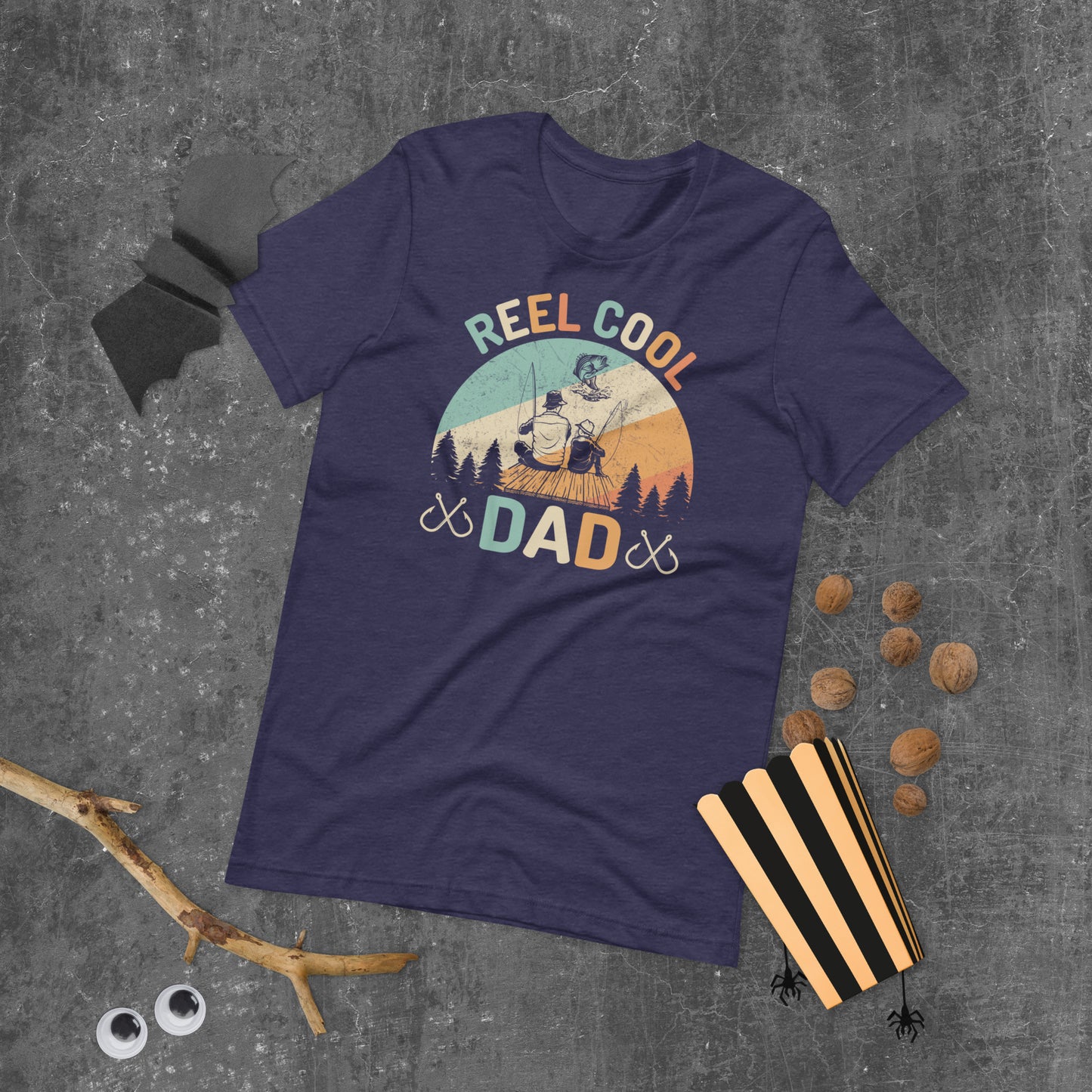 Reel Cool Dad Fishing Unisex t-shirt