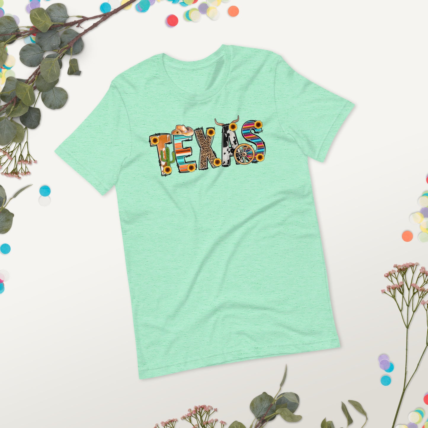 Texas Outdoors Camping Unisex t-shirt