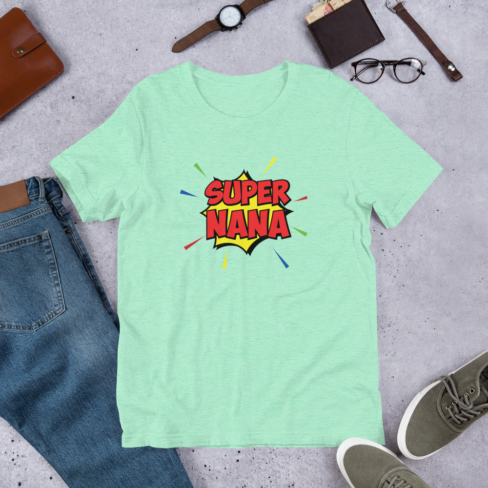 Super Nana Grandma Unisex t-shirt