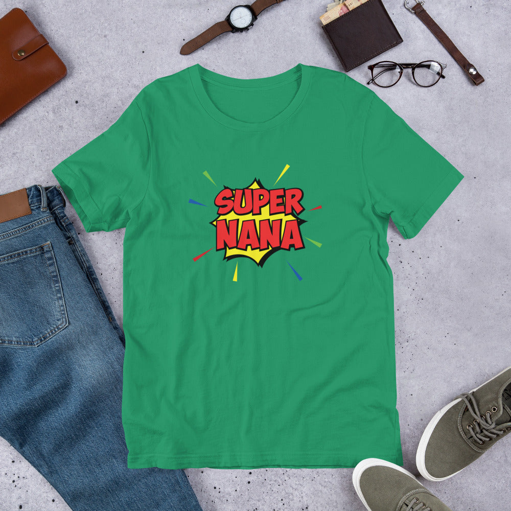 Super Nana Grandma Unisex t-shirt