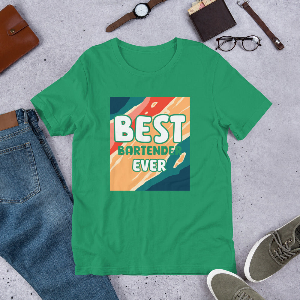 Best Bartender Ever Unisex t-shirt