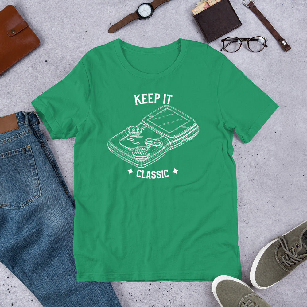 Keep it Classic Gameboy Gamer Unisex t-shirt