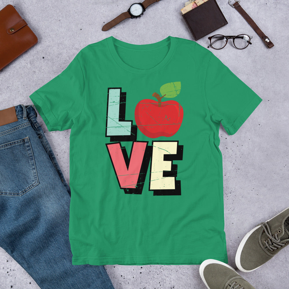 School Love Block - Apple Unisex t-shirt