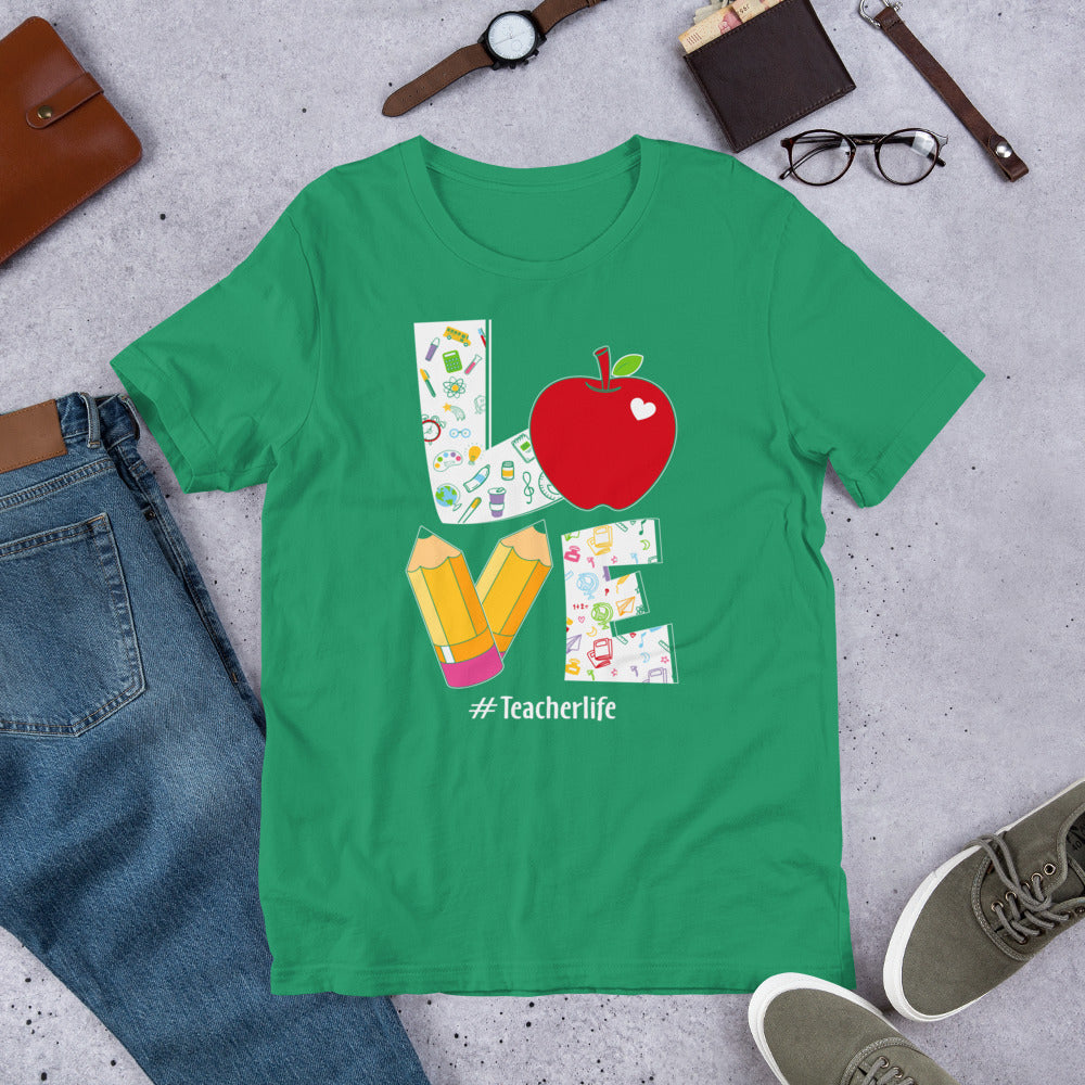 School Love Block - #TeacherLife Unisex t-shirt