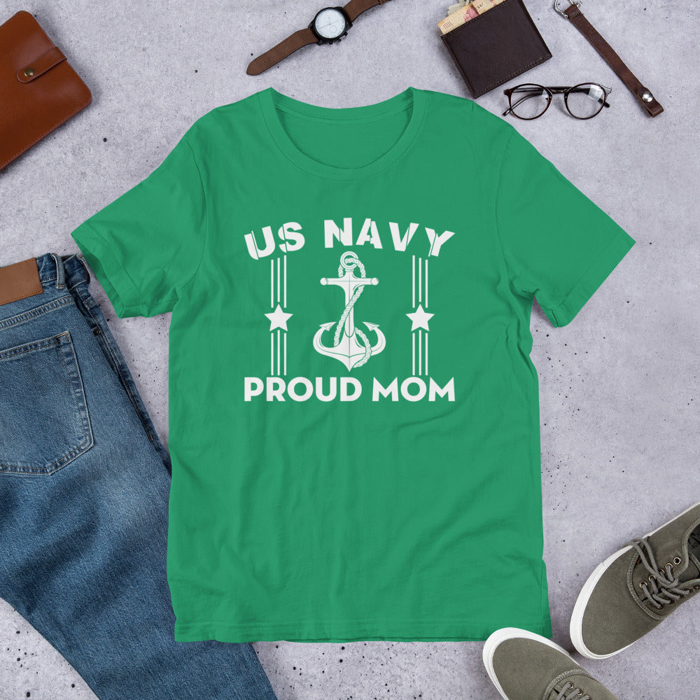 Proud US Navy Mom - Military Veteran Unisex t-shirt