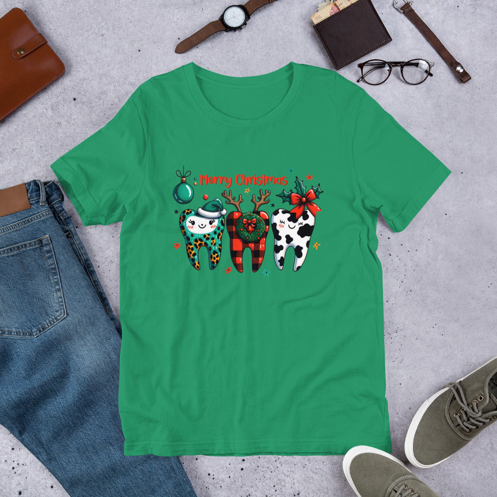 Merry Christmas Dental Unisex t-shirt