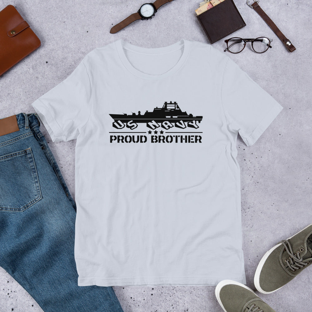 Proud US Navy Brother - Military Veteran Unisex t-shirt