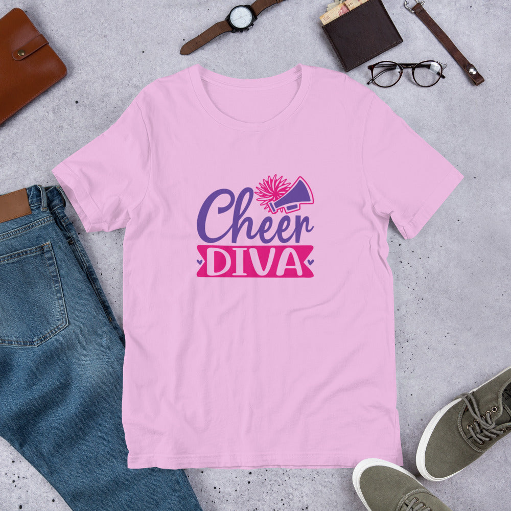 Cheer Diva Cheerleader Unisex t-shirt