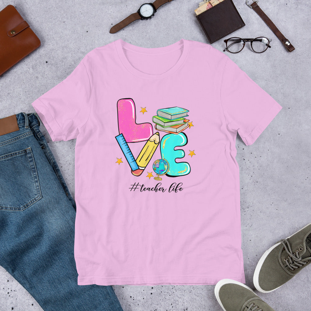 School Love Block - #TeacherLife Unisex t-shirt