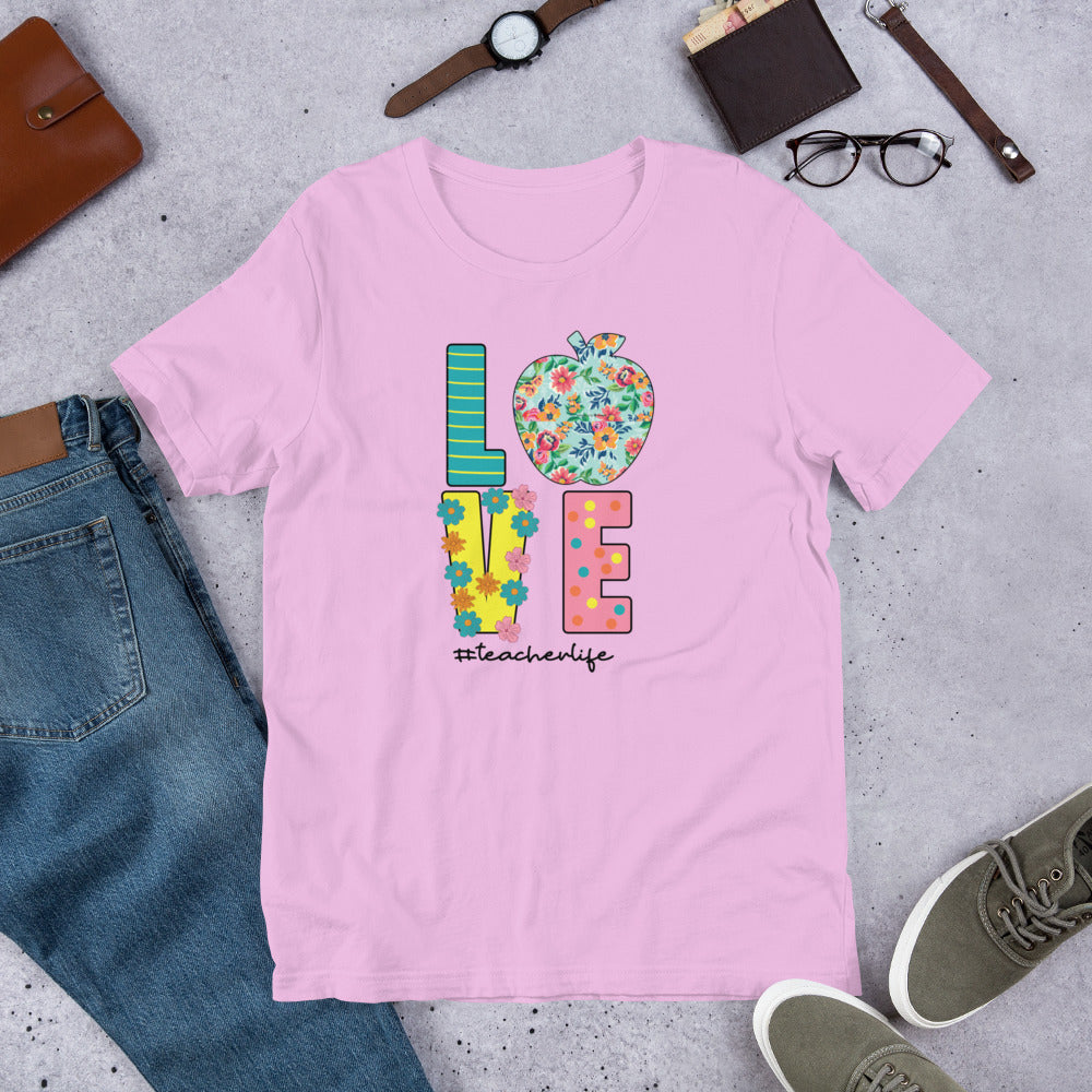 School Love Block - #TeacherLife Unisex t-shirt