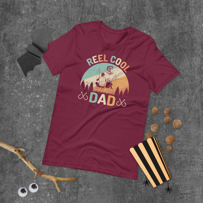 Reel Cool Dad Fishing Unisex t-shirt