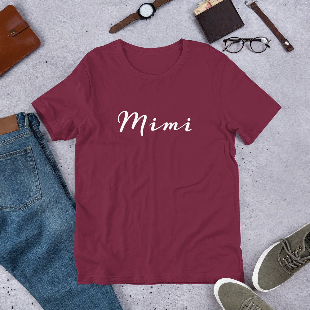 Mimi Grandma Unisex t-shirt