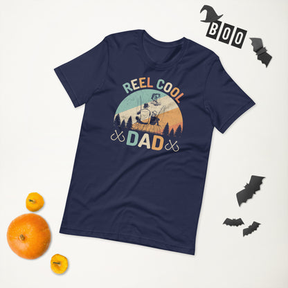 Reel Cool Dad Fishing Unisex t-shirt