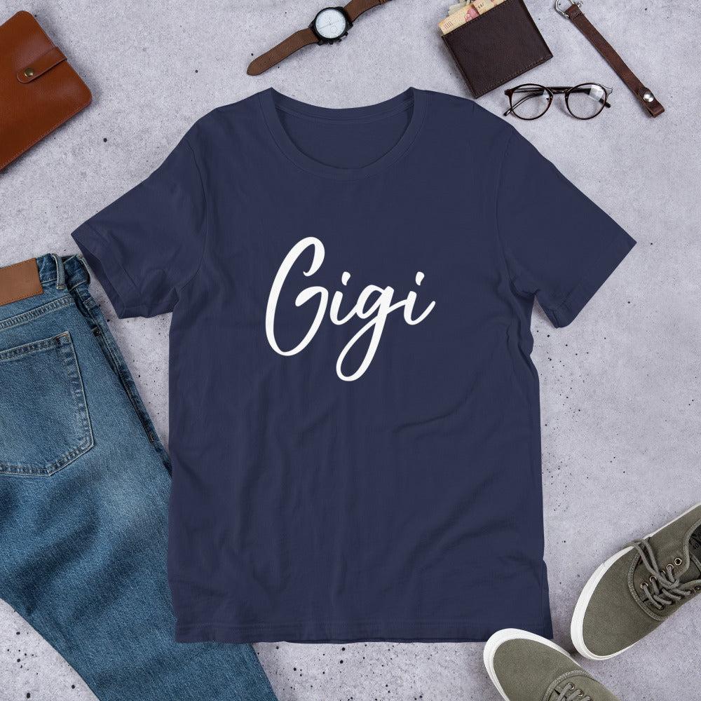 Gigi Grandma Unisex t-shirt