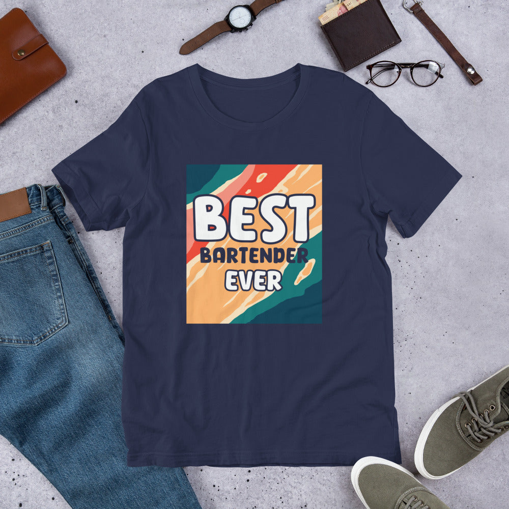 Best Bartender Ever Unisex t-shirt