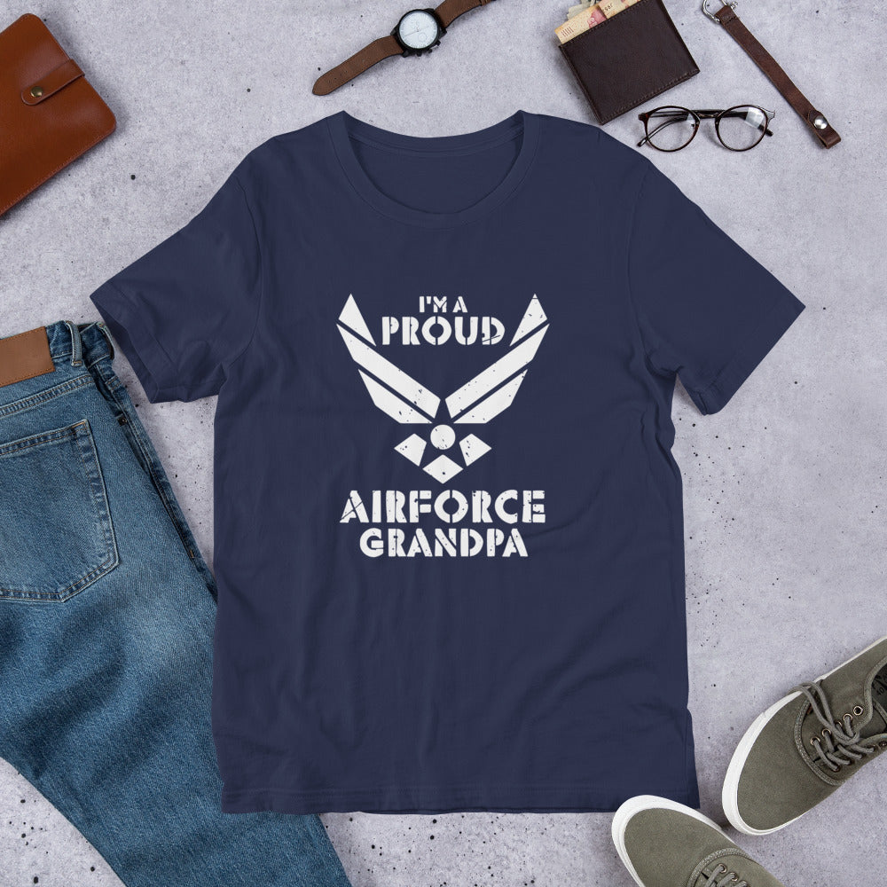 I'm a Proud Air Force Grandpa - Military Veteran Unisex t-shirt