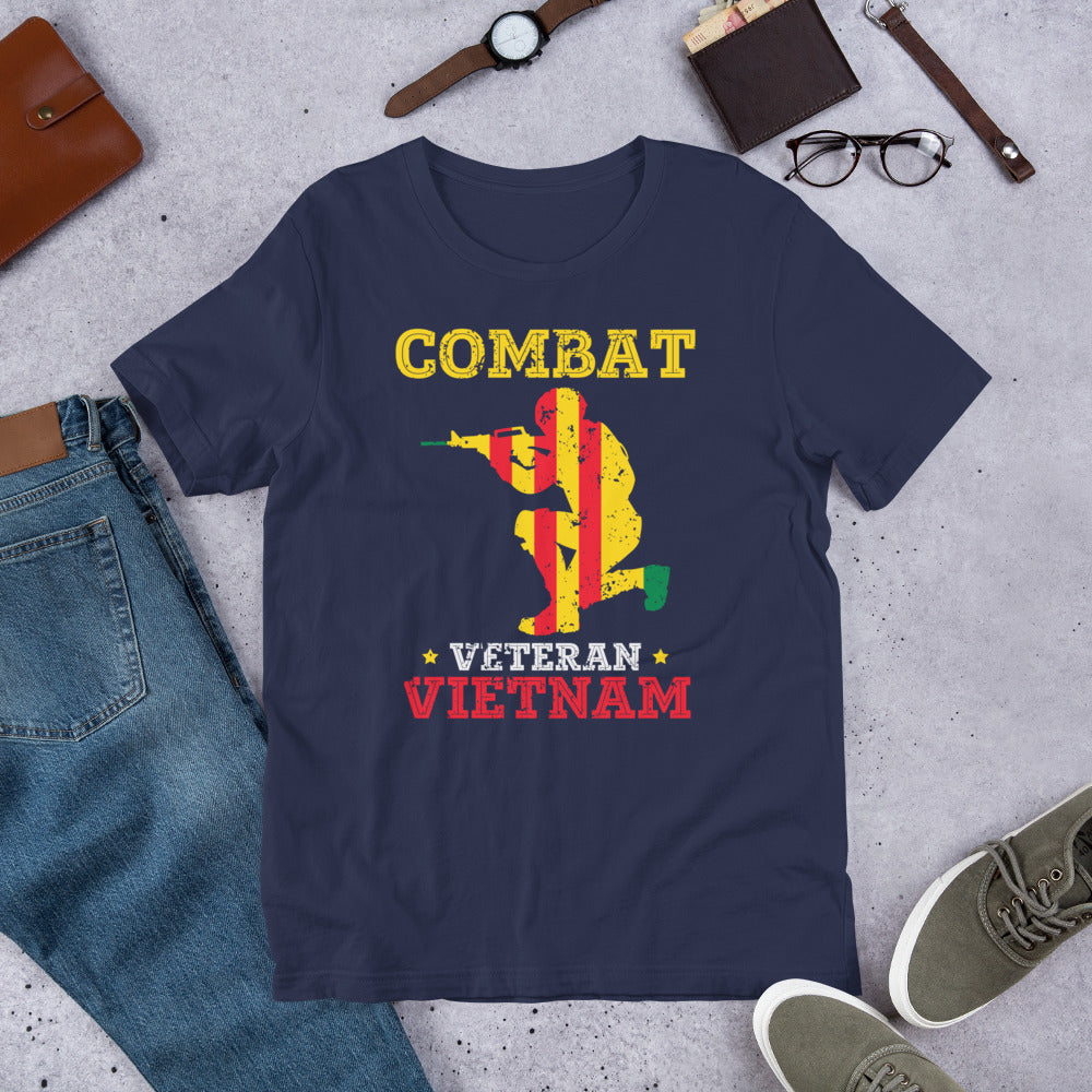 Vietnam Combat Veteran - Military Veteran Unisex t-shirt