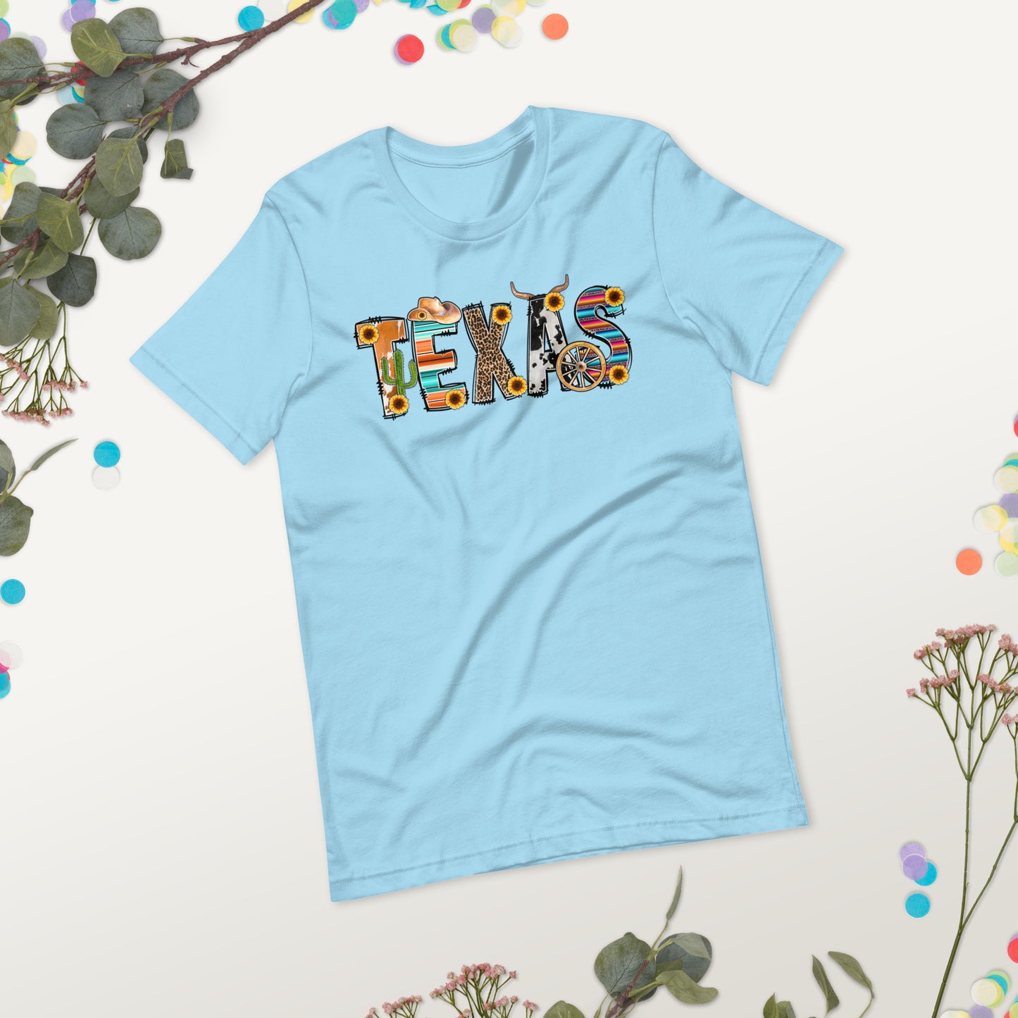 Texas Outdoors Camping Unisex t-shirt