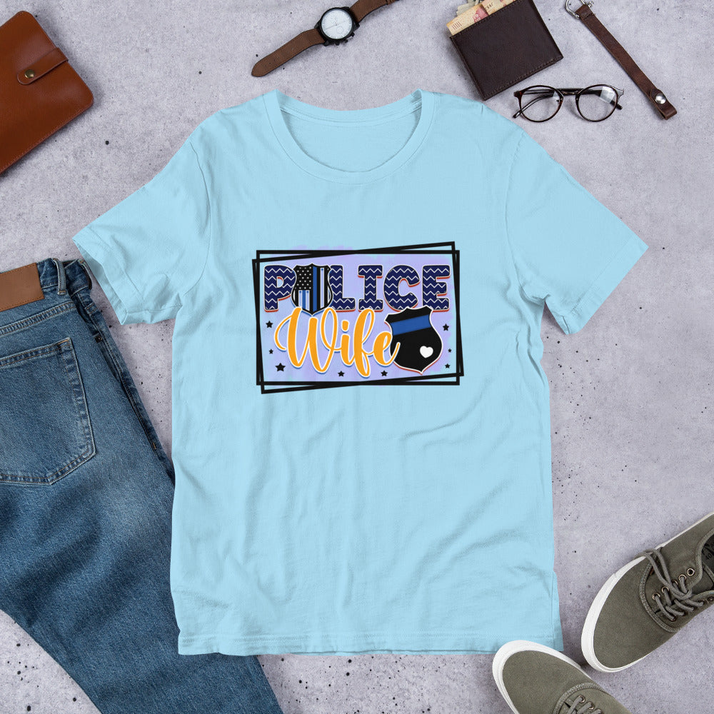 Police Wife Unisex t-shirt