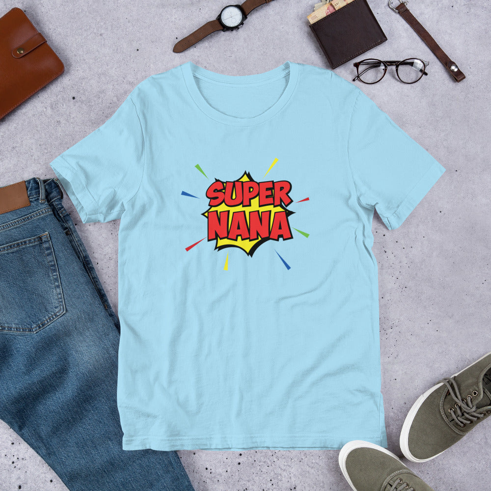 Super Nana Grandma Unisex t-shirt