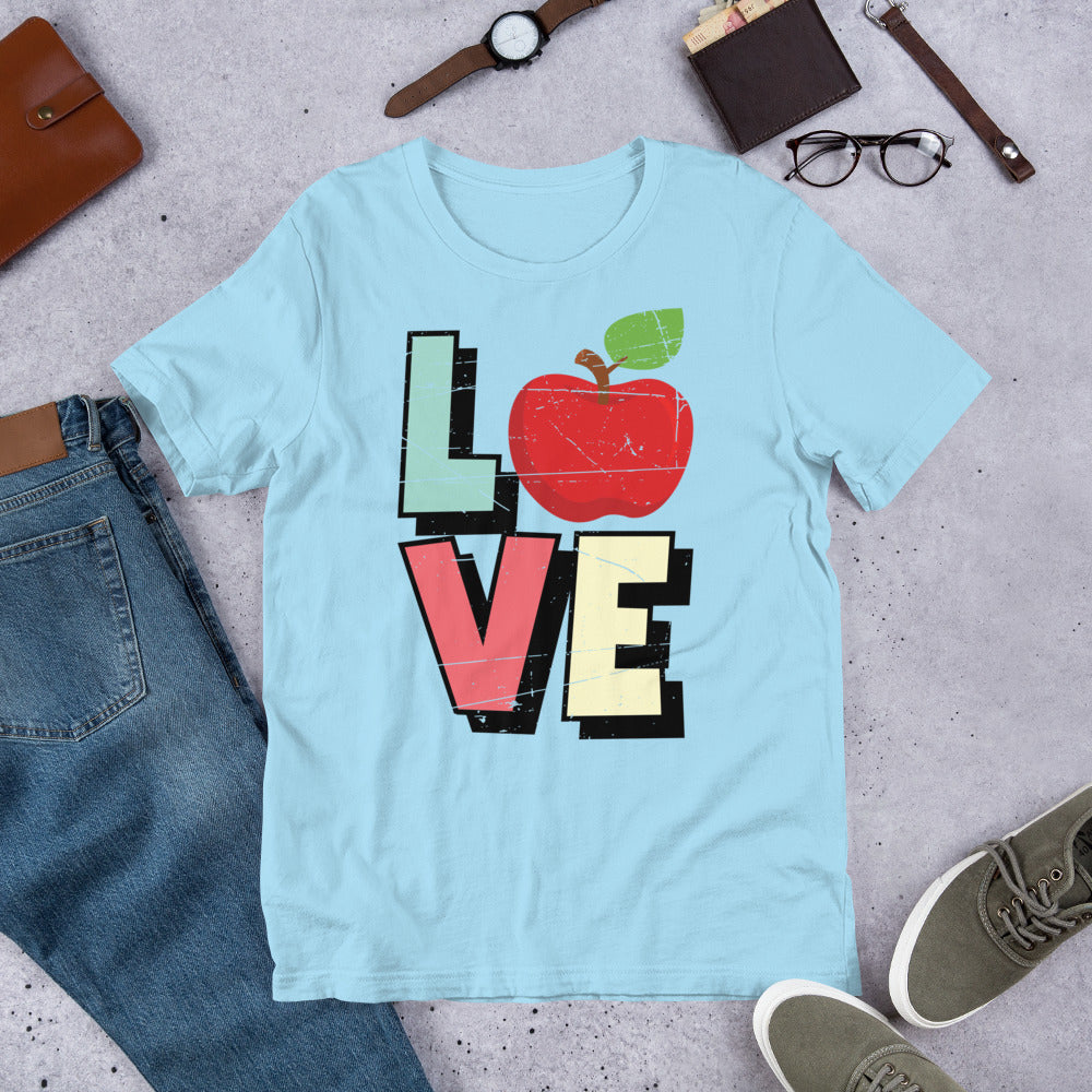 School Love Block - Apple Unisex t-shirt