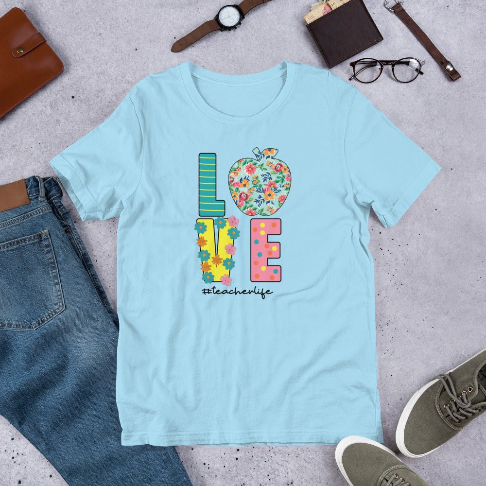 School Love Block - #TeacherLife Unisex t-shirt