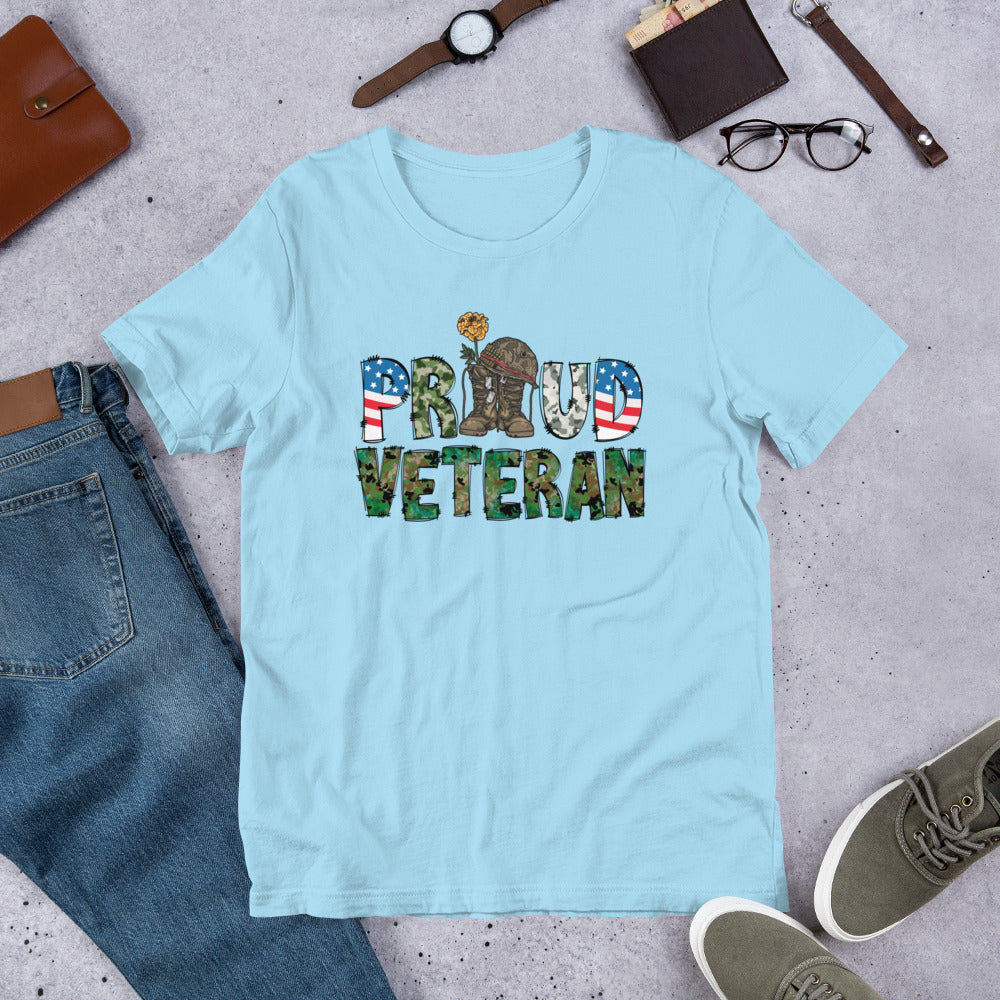 Proud Veteran - Military Veteran Unisex t-shirt