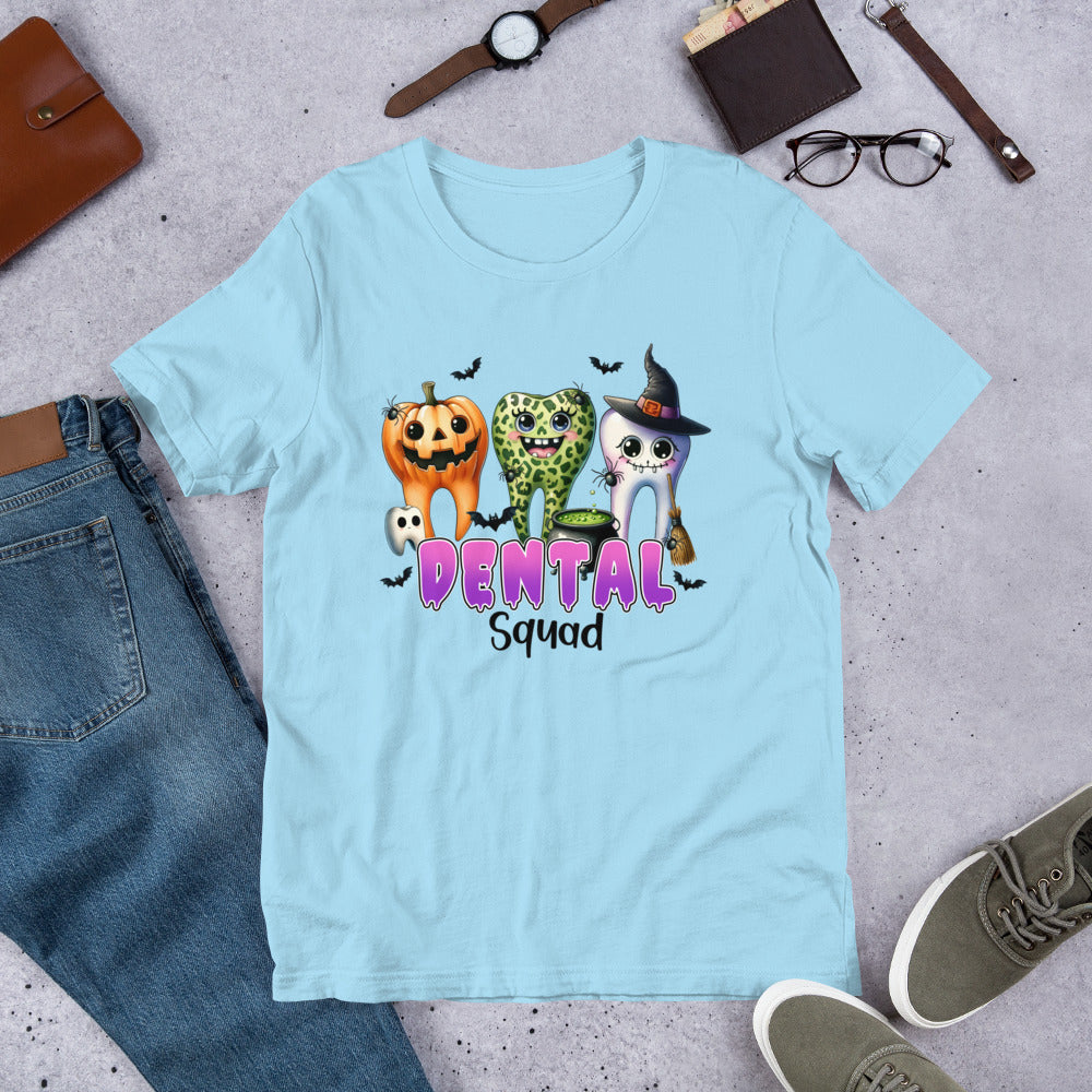 Dental Squad Halloween Dental Unisex t-shirt