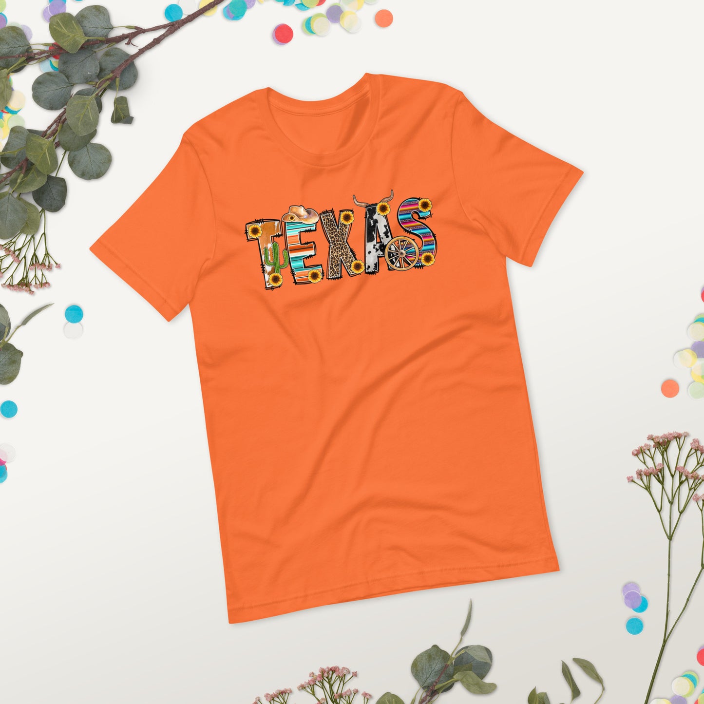 Texas Outdoors Camping Unisex t-shirt