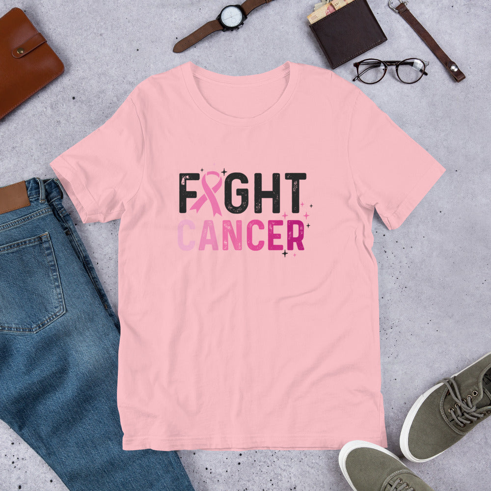 Fight Cancer - Breast Cancer Awareness Unisex t-shirt