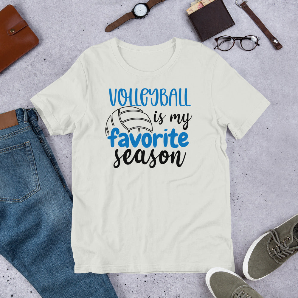 Volleyball is My Favorite Season Unisex t-shirt