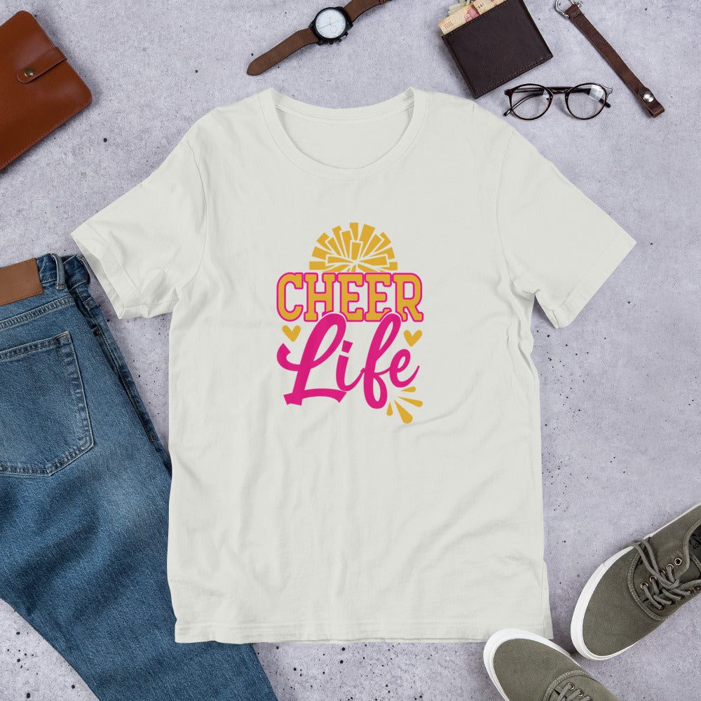 Cheer Life Cheerleader Unisex t-shirt