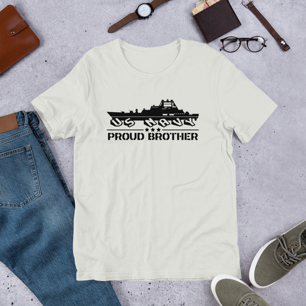 Proud US Navy Brother - Military Veteran Unisex t-shirt