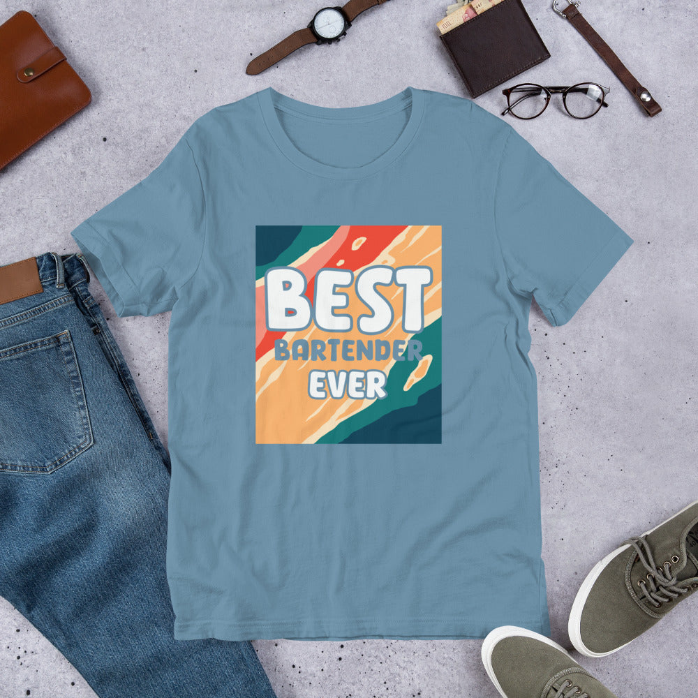 Best Bartender Ever Unisex t-shirt