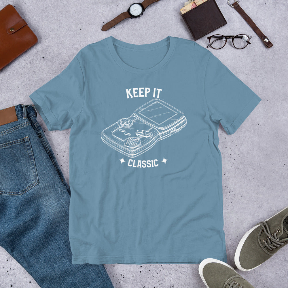 Keep it Classic Gameboy Gamer Unisex t-shirt