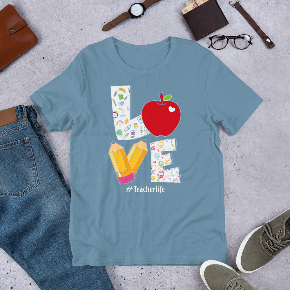 School Love Block - #TeacherLife Unisex t-shirt