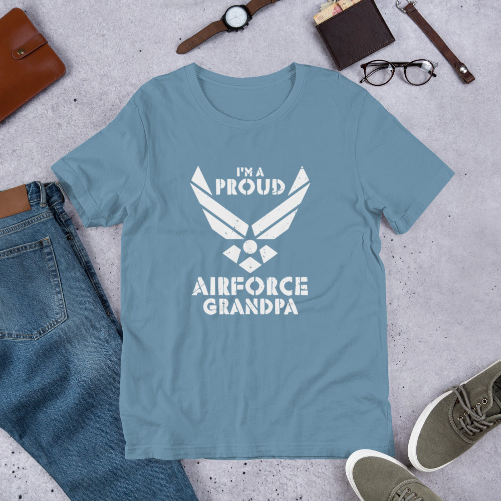 I'm a Proud Air Force Grandpa - Military Veteran Unisex t-shirt