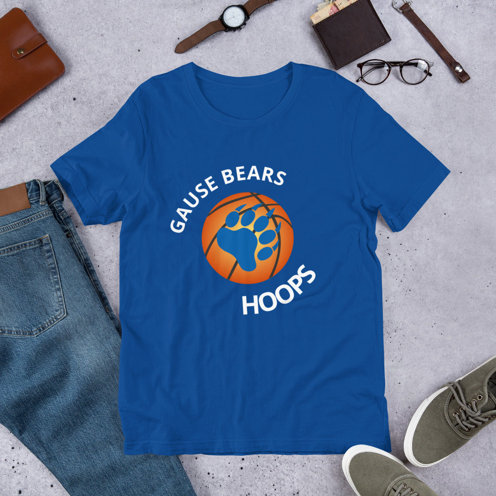 Gause Bears Basketball Unisex t-shirt