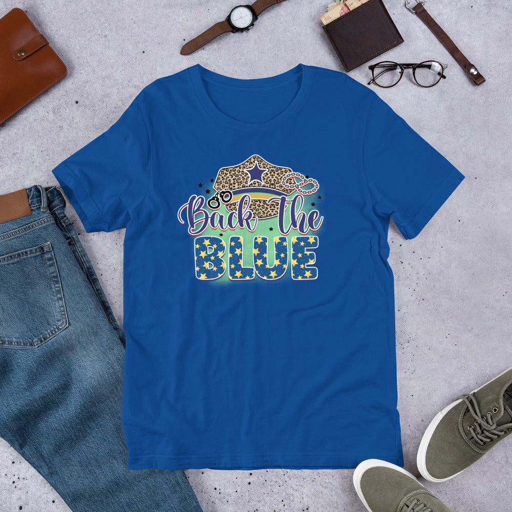 Back The Blue Police Unisex t-shirt