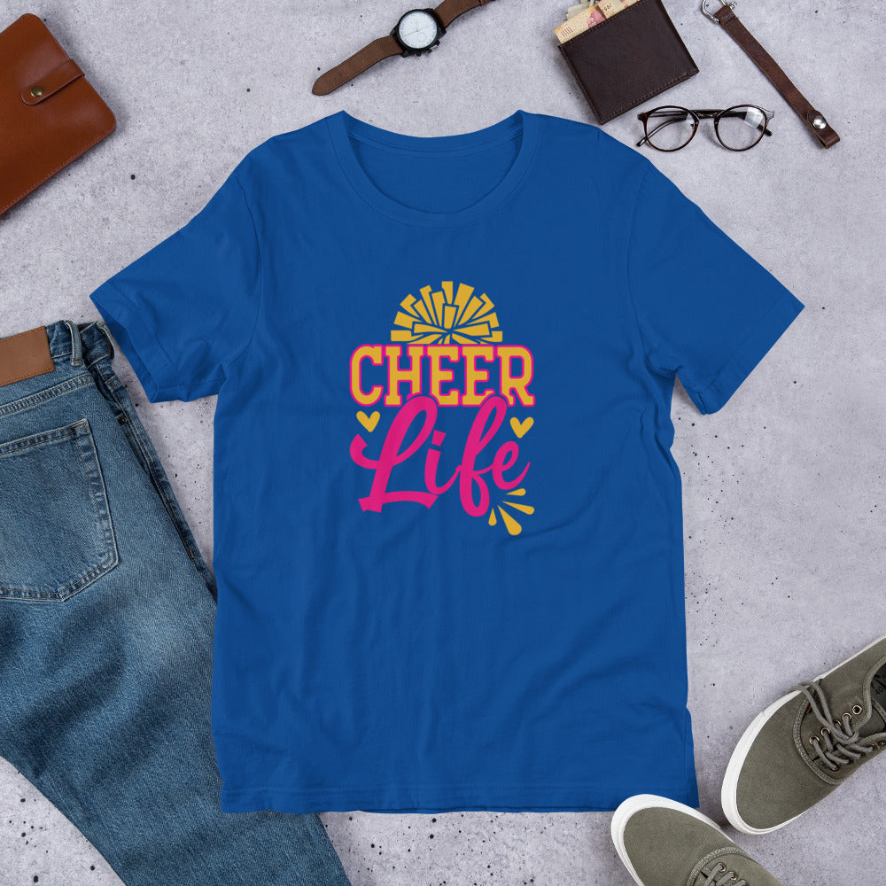 Cheer Life Cheerleader Unisex t-shirt