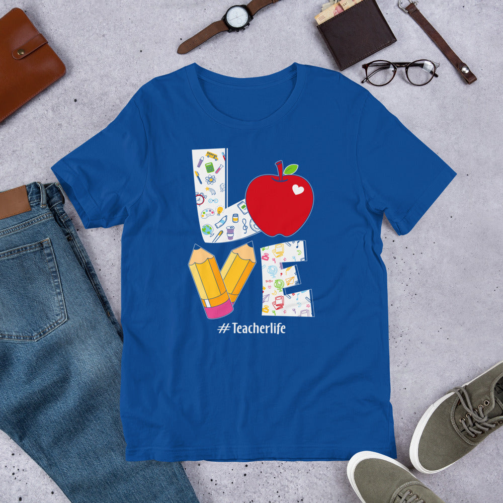 School Love Block - #TeacherLife Unisex t-shirt