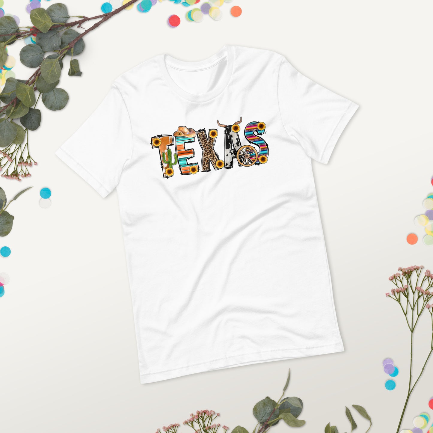 Texas Outdoors Camping Unisex t-shirt