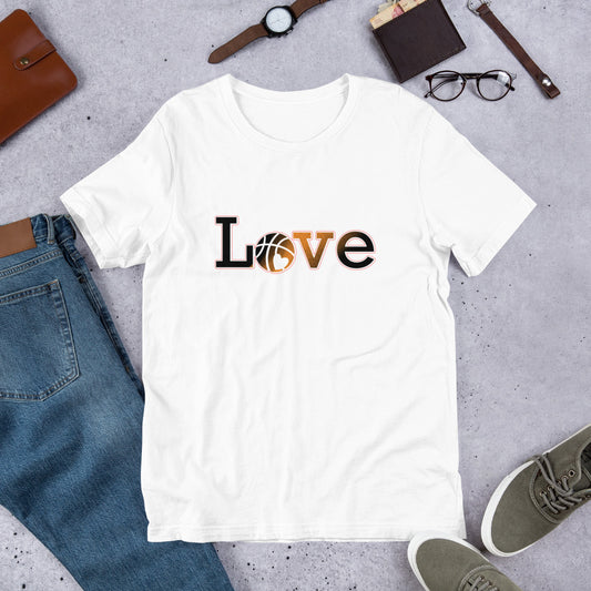 Basketball Love Unisex t-shirt